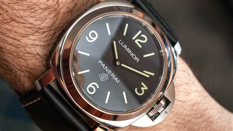 panerai base model review|Panerai luminor base movements.